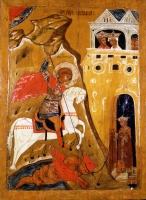 Miracle of Saint George and the dragon