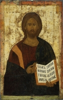 Savior Pantocrator. From the Deesis (“Vysotsky”) row 