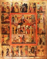 Nativity of the Holy Virgin with scenes from her life