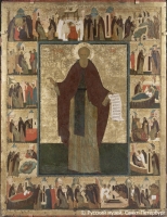 Cyril of Belozersk, St., with scenes from his life