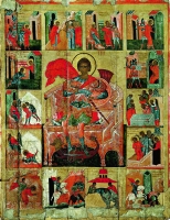 Demetrius of Thessaloniki with Scenes of his Life, St. 