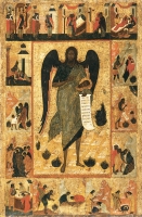 John the Baptist  the angel of desert with scenes from His life, St.