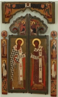 Holy Gates – doors, pillars, canopy