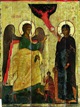 Annunciation with St. Theodore of Tyre