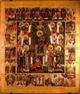 Laudation of the Virgin  with 24 border-scenes  with the Arfthist