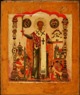 Nicholas the Wonderworker of Mozhaisk, St., with scenes from his life