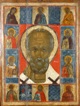 Saint Nicholas with the selected saints